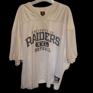 Raiders Reebok Gridiron Classic White Jersey